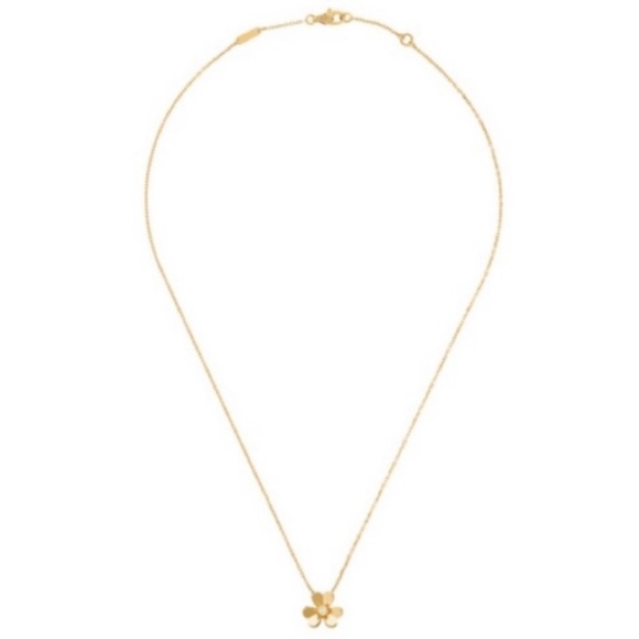 Van Cleef Arpels Clover Flower Necklace. - Picture 3 of 3